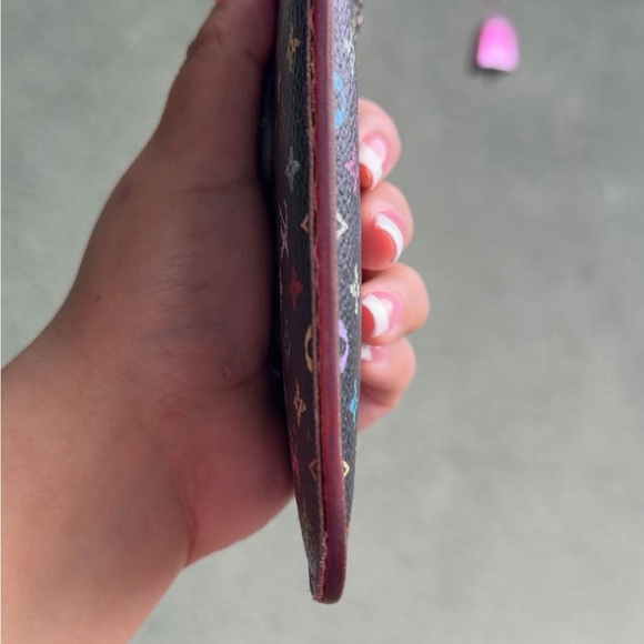 Louis Vuitton Black Murakami Coin Pouch - Picture 4 of 13